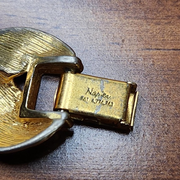 Vintage Napier Gold-tone Necklace - Picture 7 of 8